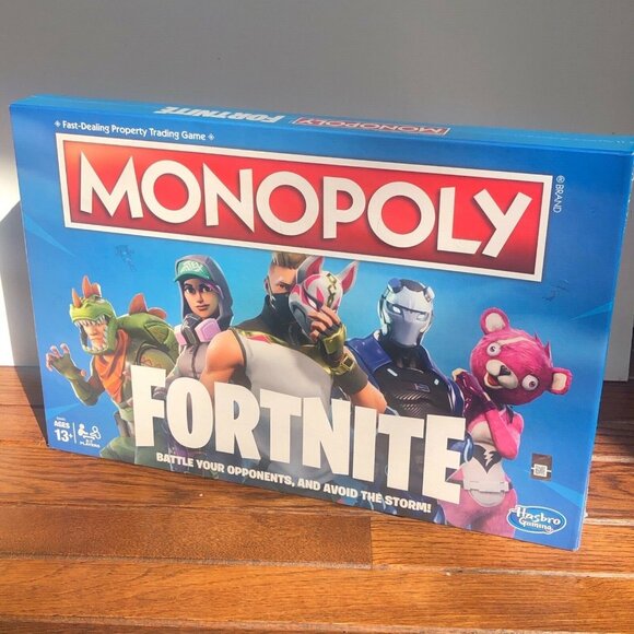 Monopoly FortNite Edition Board Game Hasbro Gaming NEW Sealed - Picture 1 of 6